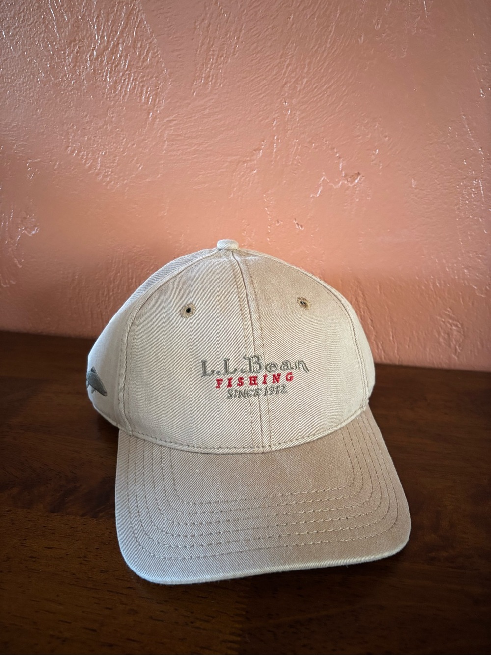 L.L. Bean Heritage Fishing Strapback Hat Tan Gorpcore Dad Cap BRAND NEW